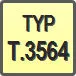 Piktogram - Typ: T.3564